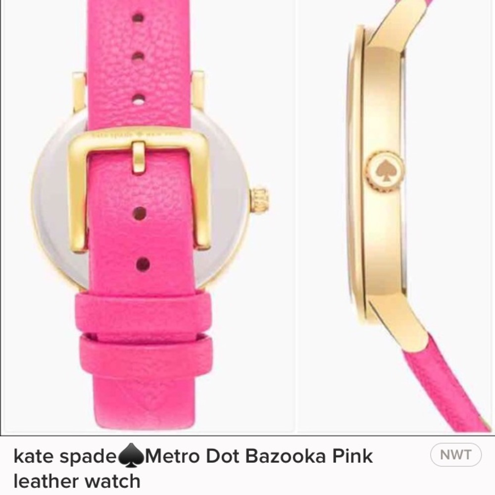 Kate Spade Pink Metro Watch - Picture 4 of 6